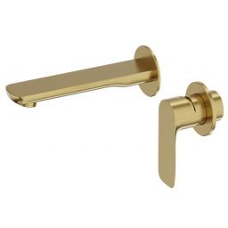 LaVita Spark bateria umywalkowa podtynkowa złota