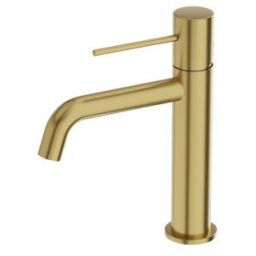 LaVita Orion bateria umywalkowa stojąca złoty szczotkowany