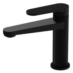 LaVita Cetus bateria umywalkowa stojąca czarny mat