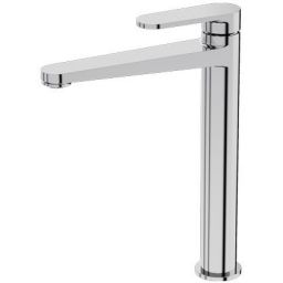 LaVita Cetus bateria umywalkowa stojąca wysoka chrom