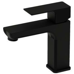 LaVita Aquila bateria umywalkowa stojąca czarny mat