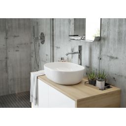 Oltens Hamnes bateria umywalkowa stojąca chrom 32505100