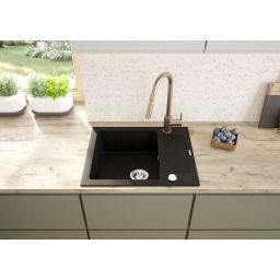 Oltens Litla bateria kuchenna stojąca miedź szczotkowana 35204610