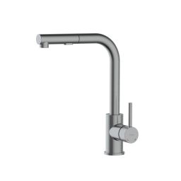 Oltens Myvat bateria kuchenna stojąca z wyciąganą wylewką grafit 35205400