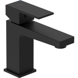 Oltens Gota bateria umywalkowa stojąca czarny mat 32201300