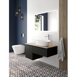 Zestaw Oltens Jog miska WC wisząca PureRim z powłoką SmartClean z deską wolnoopadającą Slim 42505000