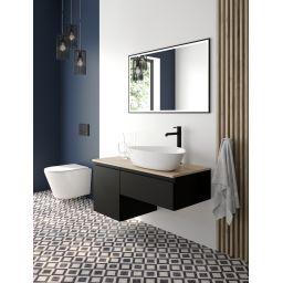 Zestaw Oltens Jog miska WC wisząca PureRim z powłoką SmartClean z deską wolnoopadającą Slim 42505000