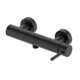 Oltens Molle bateria prysznicowa ścienna czarny mat 33010300