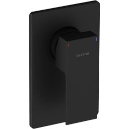 Oltens Gota bateria prysznicowa podtynkowa czarny mat 33101300