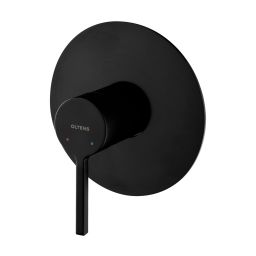 Oltens Rann bateria prysznicowa podtynkowa czarny mat 33107300