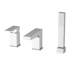 Oltens Gota bateria wannowo-prysznicowa nawannowa chrom 34201100