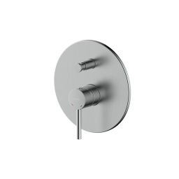 Oltens Molle bateria wannowo-prysznicowa podtynkowa nikiel 34100910