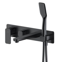 Oltens Hadsel bateria wannowo-prysznicowa podtynkowa grafit 34109400