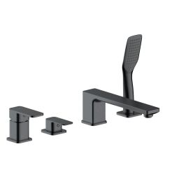 Oltens Hadsel bateria wannowo-prysznicowa nawannowa grafit 34203400