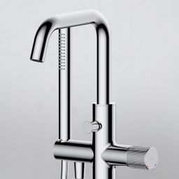 Oltens Hamnes bateria wannowo-prysznicowa wolnostojąca chrom 34302100