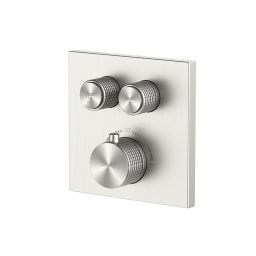 Oltens Onega (S) bateria wannowo-prysznicowa podtynkowa termostatyczna nikiel 34602910