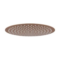 Oltens Vindel deszczownica 30x30 cm okrągła miedź szczotkowana 37006610