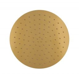 Oltens Vindel deszczownica 30 cm okrągła złoto szczotkowane 37006810