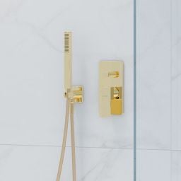 Oltens Sog słuchawka prysznicowa złoty połysk 37103800