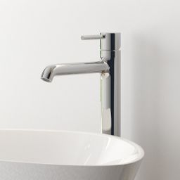 Oltens Molle Slim bateria umywalkowa stojąca wysoka chrom 32506100