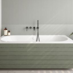 Oltens Lykke wanna 180x80 cm prostokątna akrylowa biała 10014000