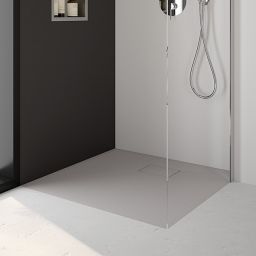 Oltens Bergytan brodzik kwadratowy 80x80 cm RockSurface kaszmir 17100900