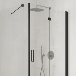 Zestaw Oltens Molle bateria wannowo-prysznicowa podtynkowa z deszczownicą 30 cm Vindel i kompletem prysznicowym Ume nikiel 36600910