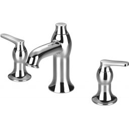 Omnires Art Deco bateria umywalkowa stojąca 3-otworowa chrom AD5114CR