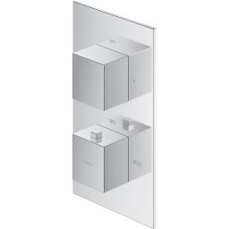 Omnires Fresh bateria wannowo-prysznicowa podtynkowa termostatyczna chrom FR7136ROCR
