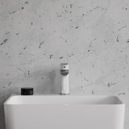 Omnires Sacramento bateria umywalkowa stojąca chrom/biały SC2310CRB