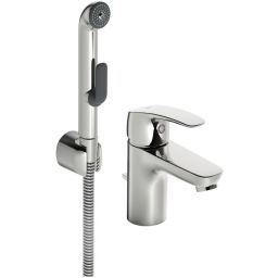 Oras Safira bateria umywalkowa ze słuchawką prysznicową Bidetta chrom 1008F