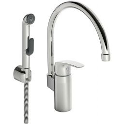 Oras Safira bateria umywalkowa ze słuchawką prysznicową Bidetta chrom 1033