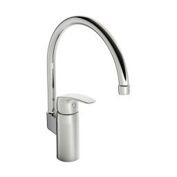 Oras Safira bateria kuchenna z wysoką wylewką chrom 1038F