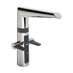 Oras Optima bateria kuchenna stojąca elektroniczna chrom 2720F