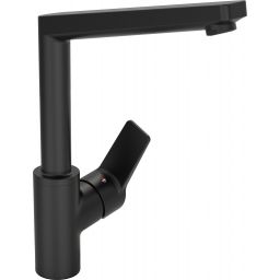 Oras Twista bateria kuchenna stojąca czarny mat 3838F-33