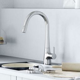 Oras Inspera Comfort bateria kuchenna stojąca z wyciąganą wylewką chrom 3032F