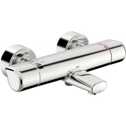 Oras Care bateria wannowo-prysznicowa ścienna termostatyczna chrom 5762G