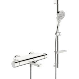 Oras Optima Style bateria wannowo-prysznicowa ścienna termostatyczna chrom 7149NU