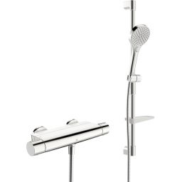 Oras Optima Style bateria prysznicowa ścienna termostatyczna chrom 7169NU