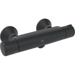 Oras Nova bateria prysznicowa ścienna termostatyczna czarny mat 7460-33