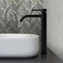 Paffoni Light bateria umywalkowa stojąca czarny mat LIG081.NO