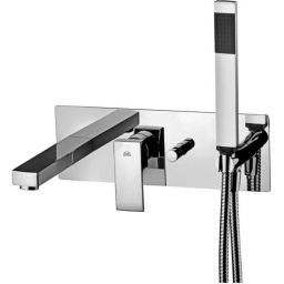 Paffoni Elle bateria wannowo-prysznicowa podtynkowa chrom EL001CR