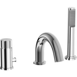 Paffoni Jo bateria wannowo-prysznicowa 3-otworowa chrom JO047CR