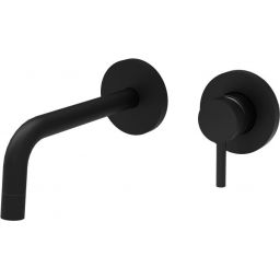 Paffoni Light bateria umywalkowa podtynkowa czarny mat LIG006NO70