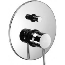 Paffoni Light bateria wannowo-prysznicowa podtynkowa chrom LIG015CR