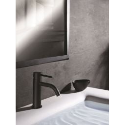 Paffoni Light bateria umywalkowa czarny mat LIG071NO