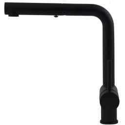 Paffoni Light bateria kuchenna stojąca czarny mat LIG285NO