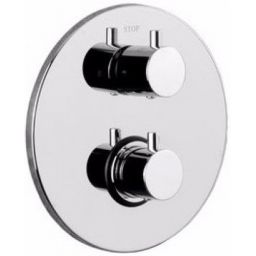 Paffoni Light bateria wannowo-prysznicowa podtynkowa termostatyczna chrom LIQ019CR