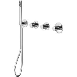 Paffoni Modular Box bateria wannowo-prysznicowa podtynkowa termostatyczna chrom MDE000CR