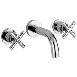 Paffoni Quattro bateria umywalkowa 3-otworowa QTV008CR